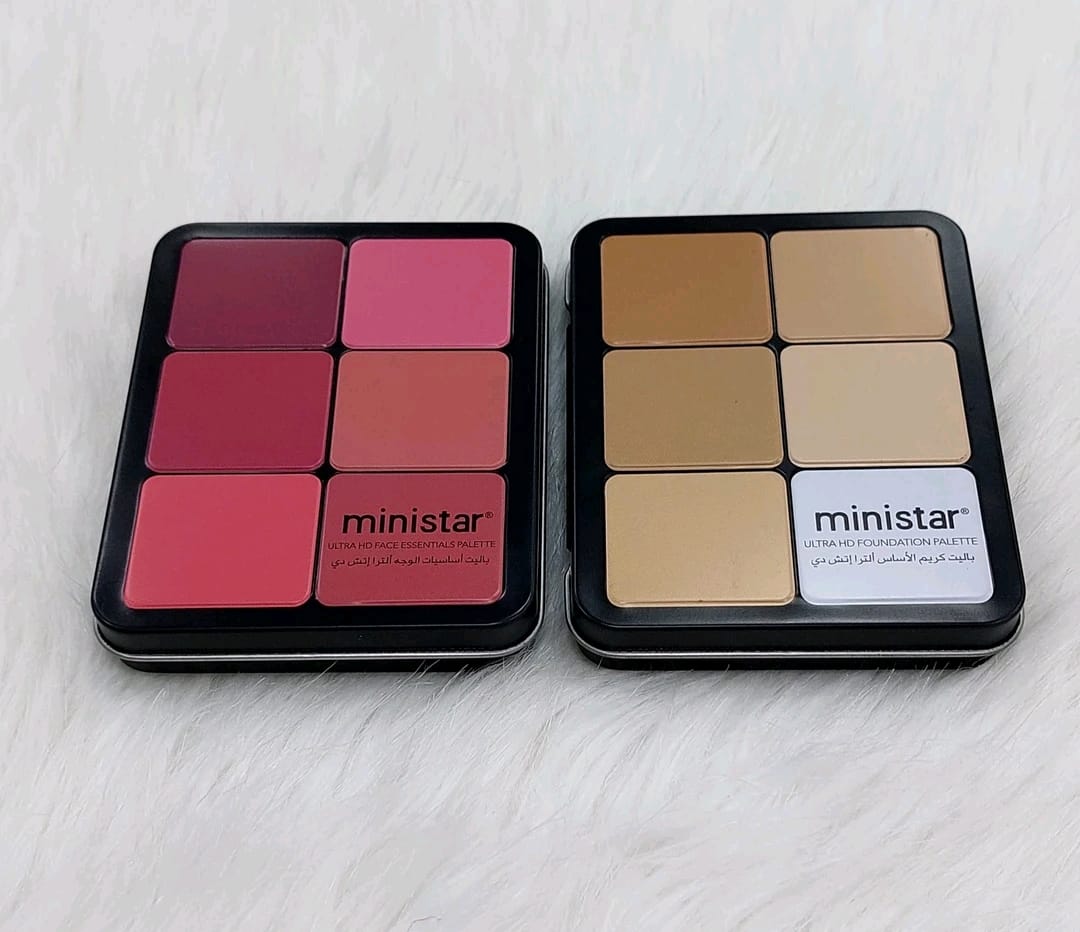 palette teint ministar